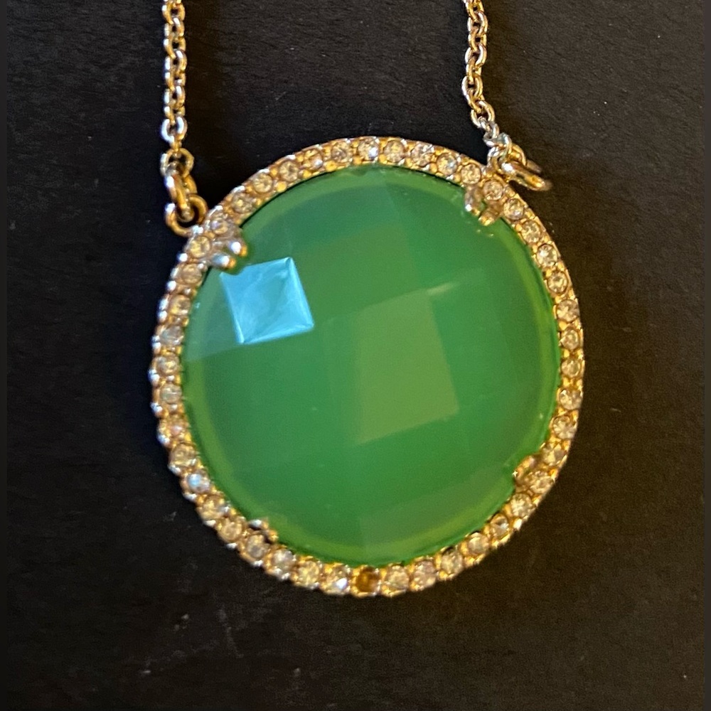 Green Pendant Necklace
